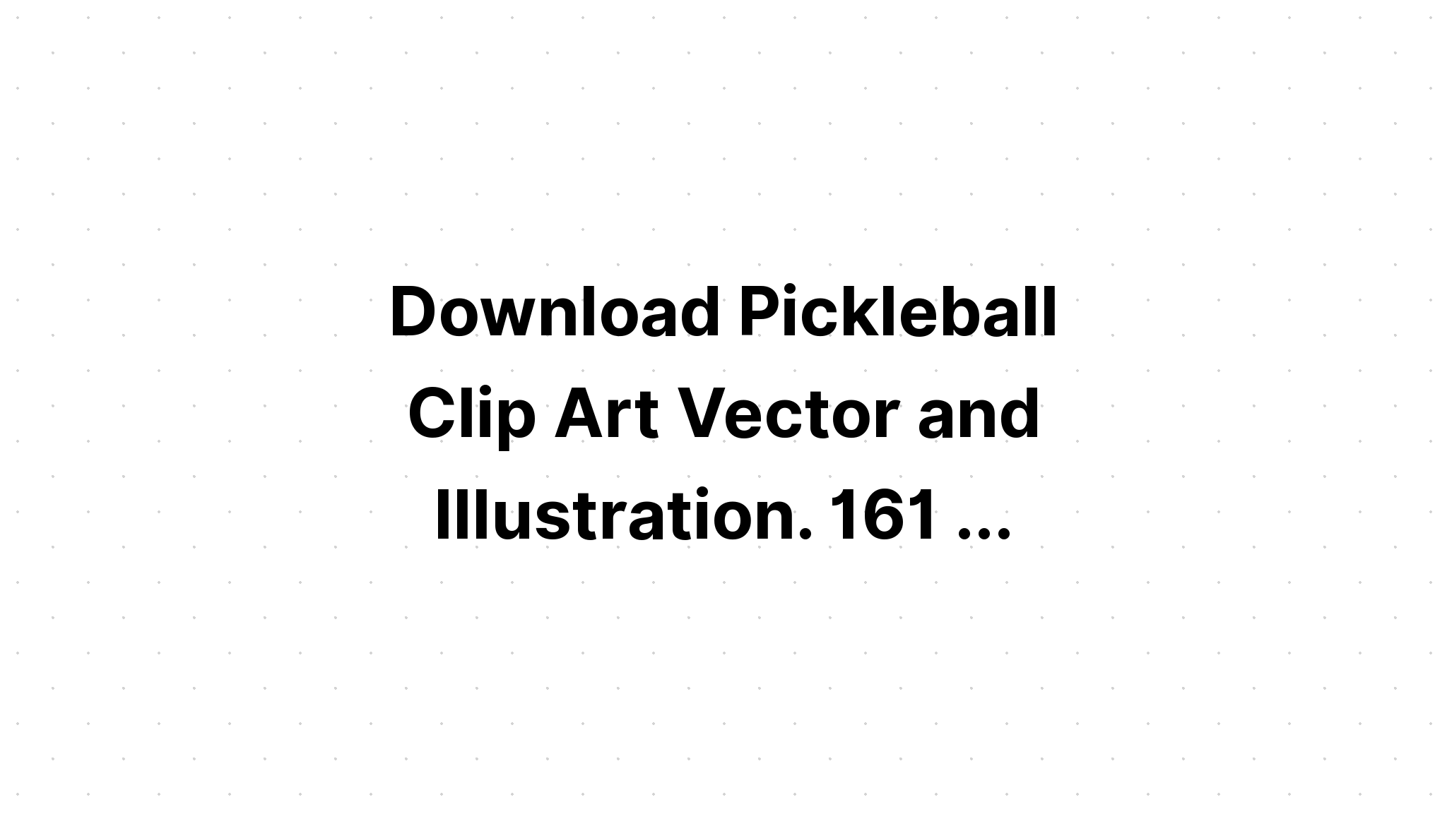 Download Pickleball Svg Pickleball Clipart Svg SVG File